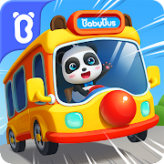 Bus Sekolah Bayi Panda Mod