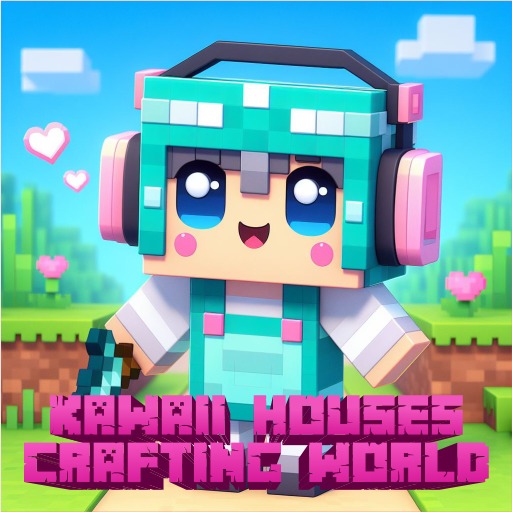 Kawaii Houses Crafting World Mod