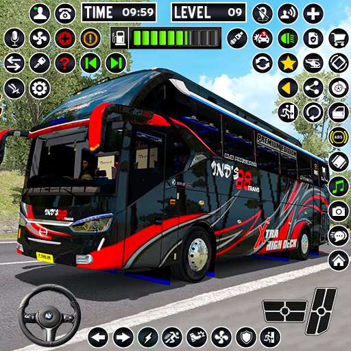 sopir bus nyata 3d offroad bus Mod