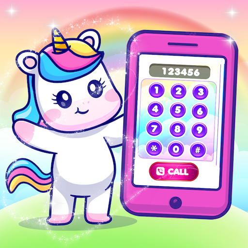 Bayi Unicorn Telepon Anak-Anak Mod