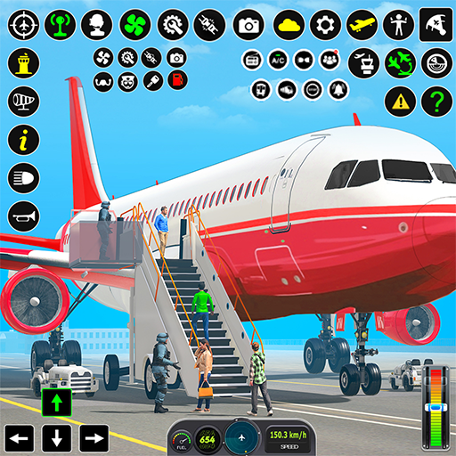 Penerbangan Sim 3D Pesawat Mod