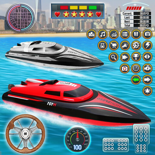 game balap perahu cepat Mod