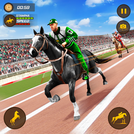 kuda balap permainan 3d Mod
