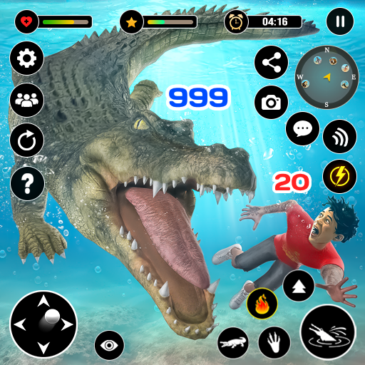 Animal Crocodile Attack Sim Mod