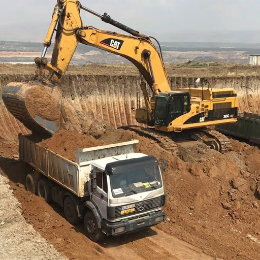 Konstruksi Excavator Jalan Mod
